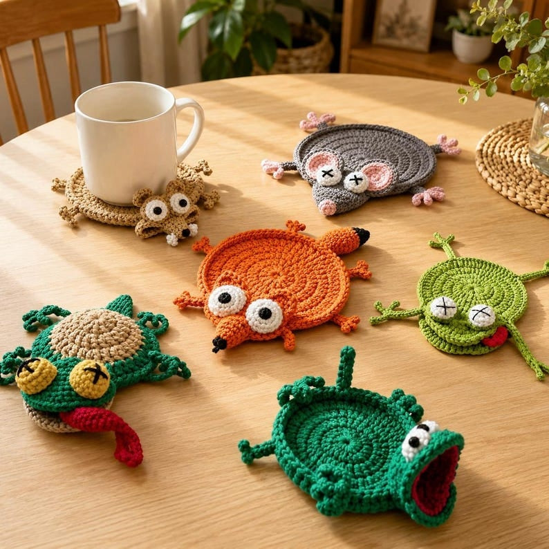 Coaster crochet collection
