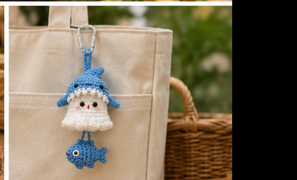 Handmade Crochet Halloween Ghost Keychain Collection | Spooky-Cute Amigurumi Bag Charms