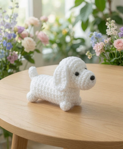 Mini Crochet Dog Collection | Dachshund & Puppy Amigurumi Dog Mom Gift