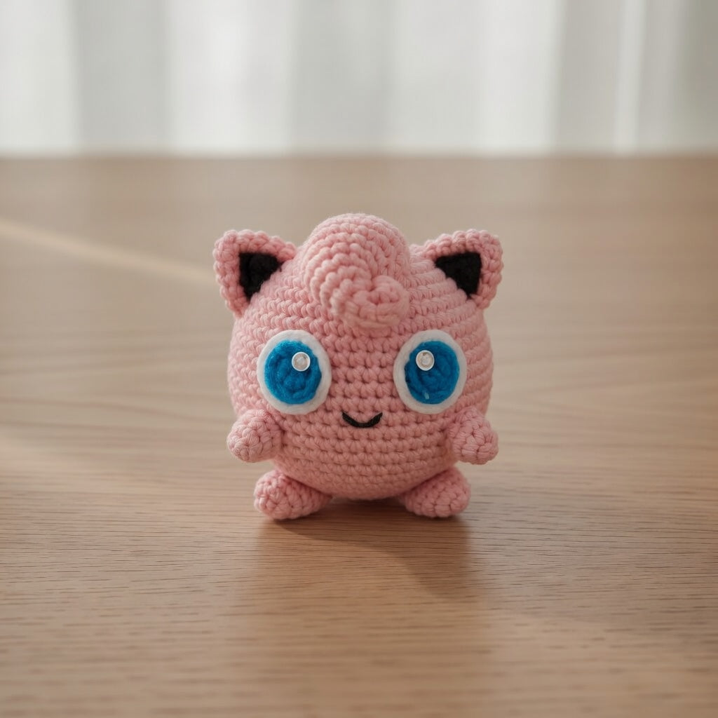 Crochet Mini Monster Set — Cute Collectible Creature Figures, Handmade Kawaii Critter Gift