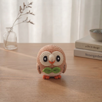 Crochet Mini Monster Keychain — Cute Collectible Creature Charm, Handmade Kawaii Critter Gift