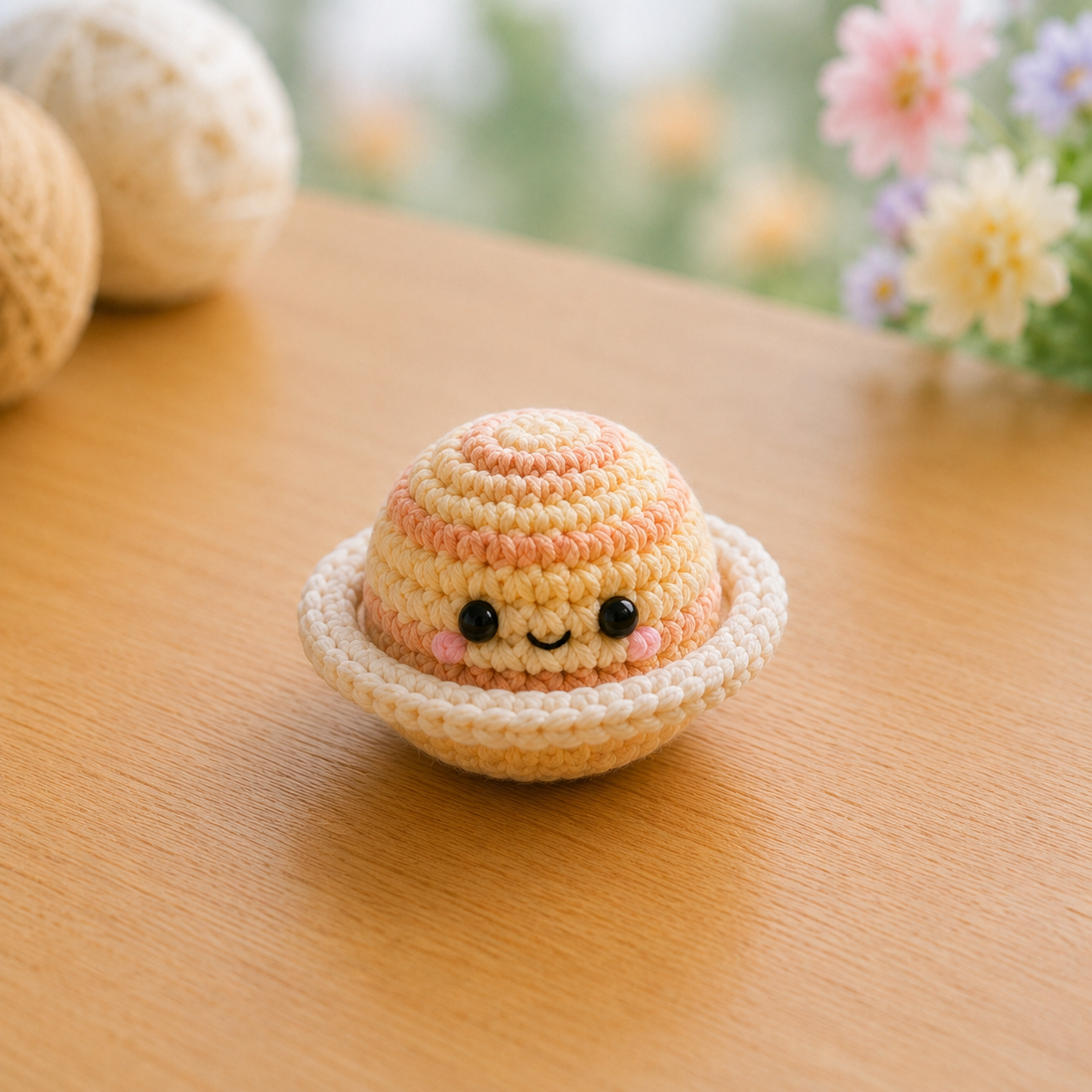 Handmade Crochet Solar System & Rocket Plushie Collection | Space Amigurumi Stuffed Toys Set