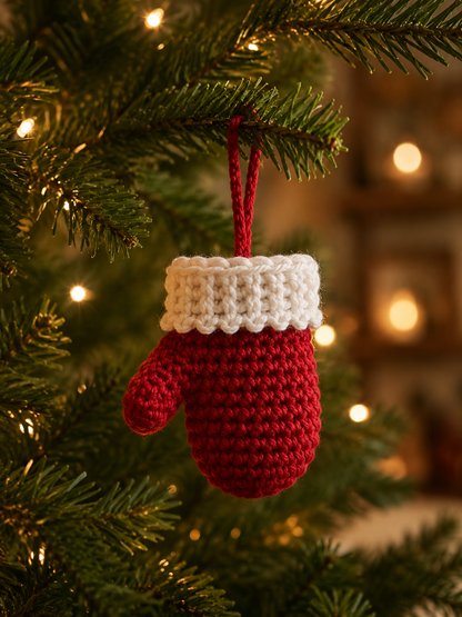 Ultimate Festive Crochet Christmas Tree Ornaments Set | Handmade Amigurumi Holiday Hanging Decorations
