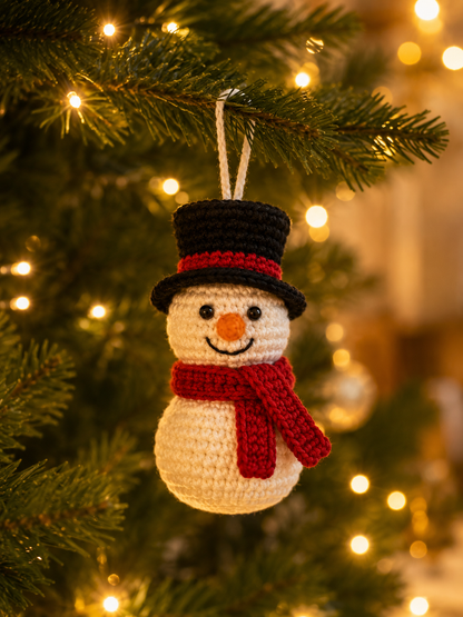 Ultimate Festive Crochet Christmas Tree Ornaments Set | Handmade Amigurumi Holiday Hanging Decorations