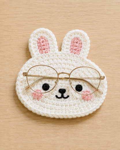 Handmade Crochet Animal & Fruit Coasters Set | Amigurumi Mug Rugs & Glasses Holders