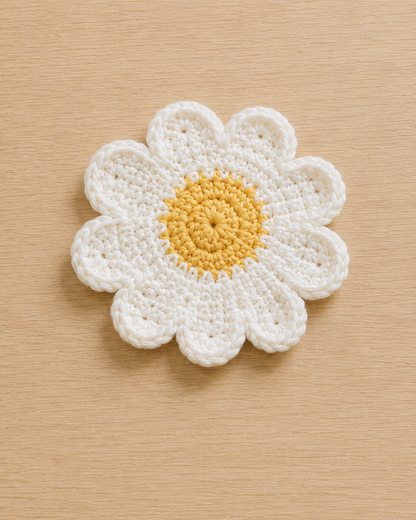 Handmade Crochet Animal & Fruit Coasters Set | Amigurumi Mug Rugs & Glasses Holders