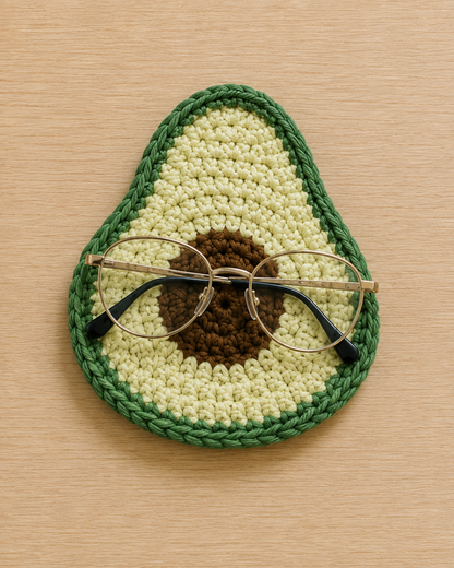 Handmade Crochet Animal & Fruit Coasters Set | Amigurumi Mug Rugs & Glasses Holders