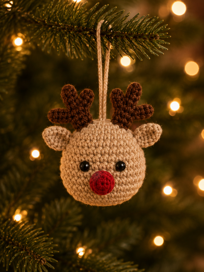 Ultimate Festive Crochet Christmas Tree Ornaments Set | Handmade Amigurumi Holiday Hanging Decorations