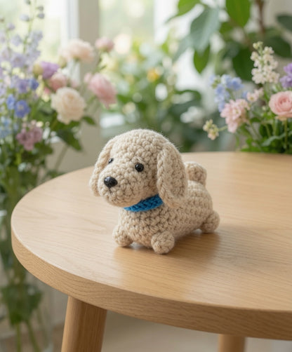 Mini Crochet Dog Collection | Dachshund & Puppy Amigurumi Dog Mom Gift
