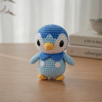 Crochet Mini Monster Set — Cute Collectible Creature Figures, Handmade Kawaii Critter Gift