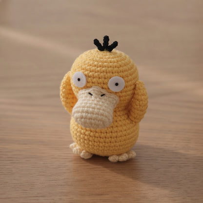 Crochet Mini Monster Keychain — Cute Collectible Creature Charm, Handmade Kawaii Critter Gift
