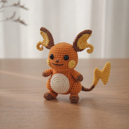 Crochet Mini Monster Keychain — Cute Collectible Creature Charm, Handmade Kawaii Critter Gift