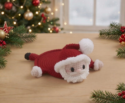 Funny Squashed Christmas Coasters | 3D Santa, Reindeer & Snowman Mug Rugs
