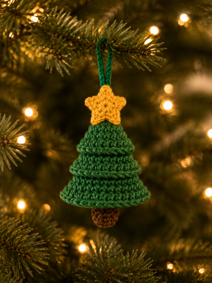 Ultimate Festive Crochet Christmas Tree Ornaments Set | Handmade Amigurumi Holiday Hanging Decorations