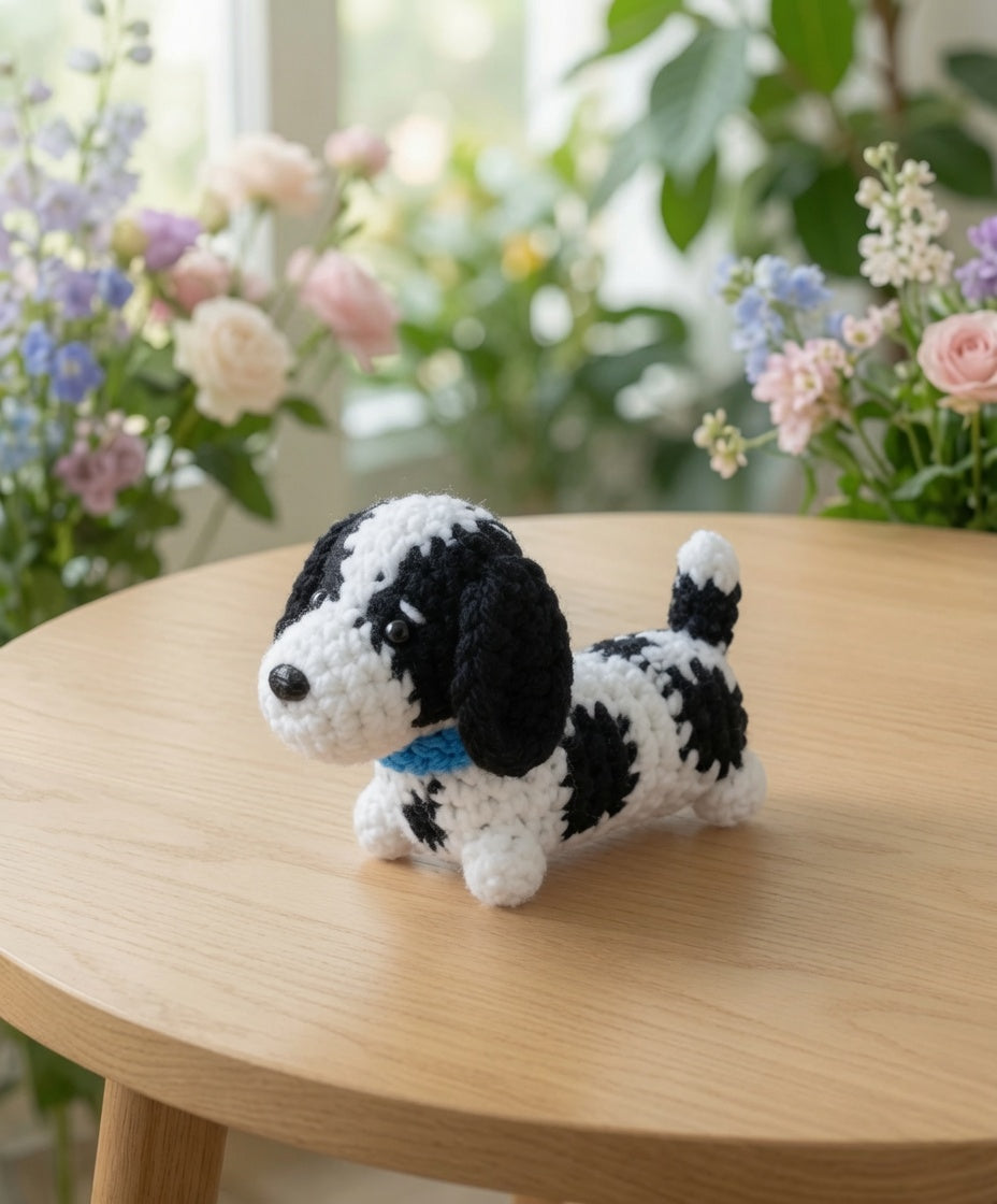 Mini Crochet Dog Collection | Dachshund & Puppy Amigurumi Dog Mom Gift